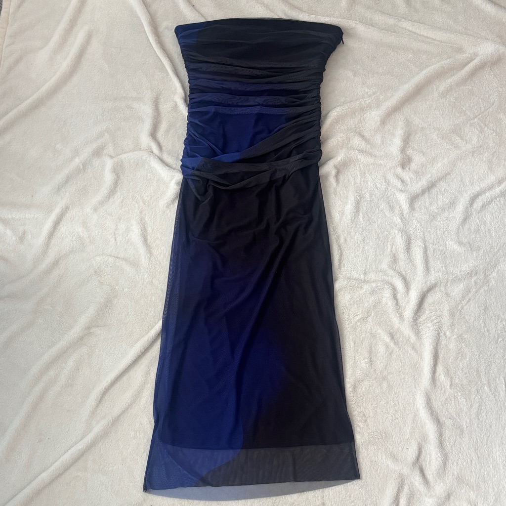 Zara Strapless Tulle Dress - Size M